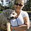 Maria Rivera of San Pablo, with her dog Leo, says she enj...