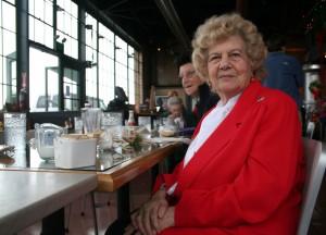 Priscilla Elder of Pinole was an electrician at the Kaiser Shipyards during World War II. (Photo by Ryan Phillips)