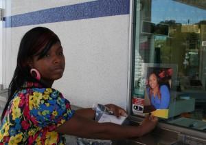Shernetta Anderson, 25, sister of homicide victim Kaneesha Mallard, 19. Mallard was shot at 76 gas station on Carlson Blvd. in September. 