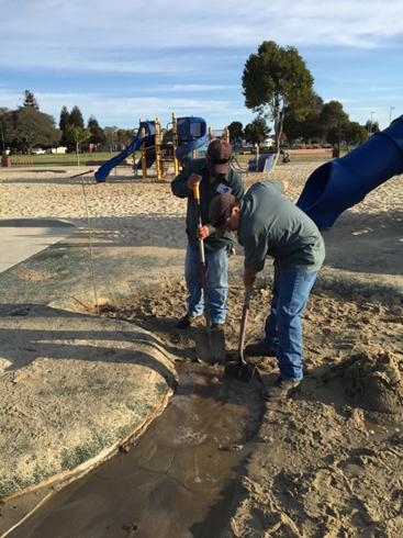 Irrigation Repair Nicholl Park