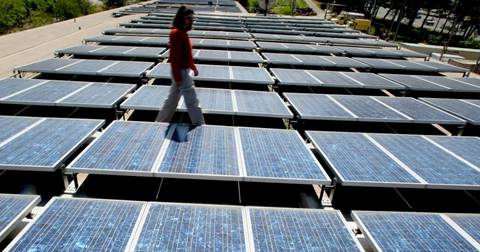 PG&E and other big utilities also proposed cutting the amount of compensation that solar homeowners receive for excess electricity that they export to the grid. Photo: Lacy Atkins, SFC