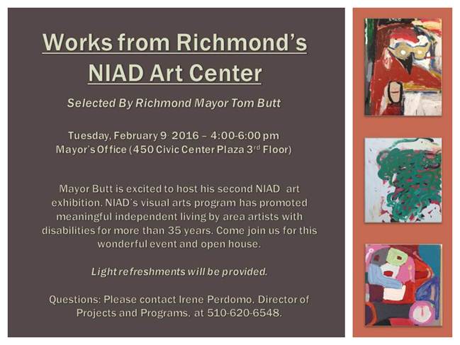 FINAL NIAD Exhibit Open House