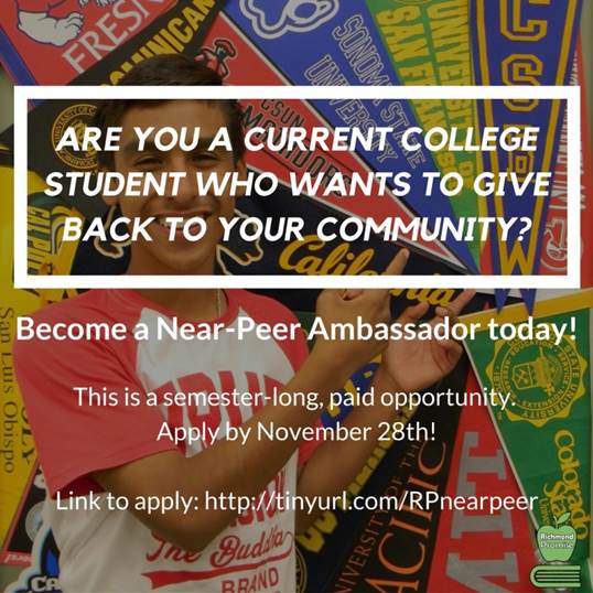 Near-Peer Ambassador