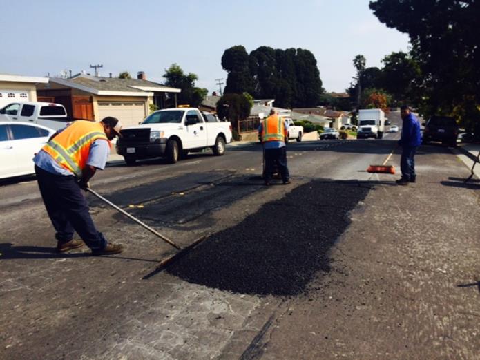 Pothole Patching Shane Dr. #2