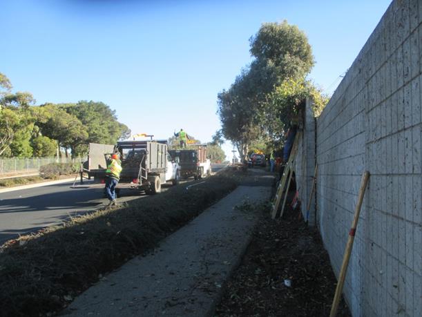 Hilltop Drive General maintenace