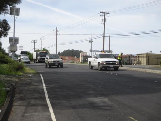 HLMD Street sweeping & weed abatement San Pablo Ave