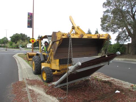 Hilltop Way Finding Sign Repairs