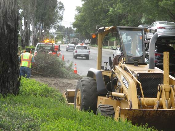 General Maintenance on Richmond Parkway