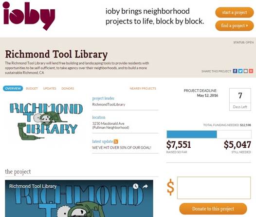 Ioby Screenshot