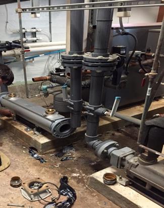 PLUNGE POOL HEATER REPAIRS
