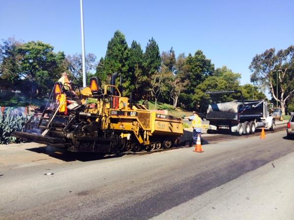 Richmond parkway Pave #1 Lane West bound #3