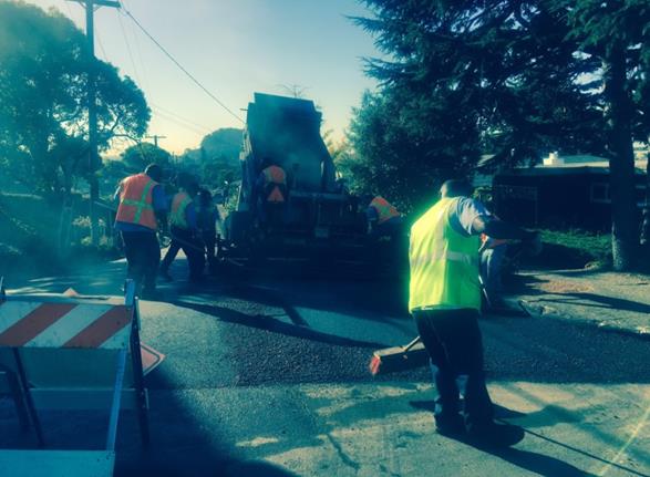 Pave Santa Clara St. Tehama Ave to Burlingame Mariposa St. Tehama Ave to Burlingame.