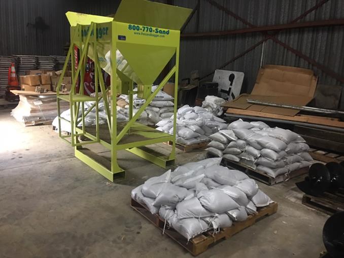 New Sand bag machine. #2