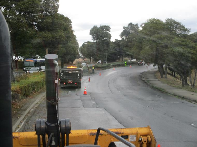 Richmond Parkway maintenance