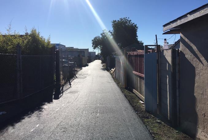 Pave Alley Way Burbeck Ave to Grant Ave between 22nd 23rd #4