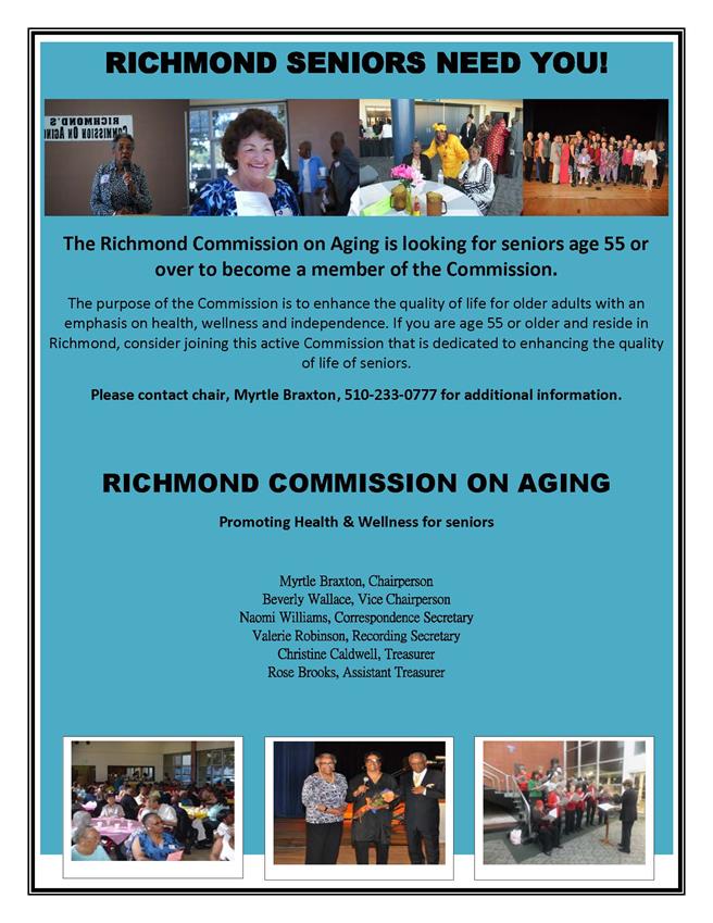 Richmond Seniors Need You