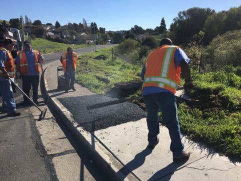 Via Verde sidewalk Repair #3