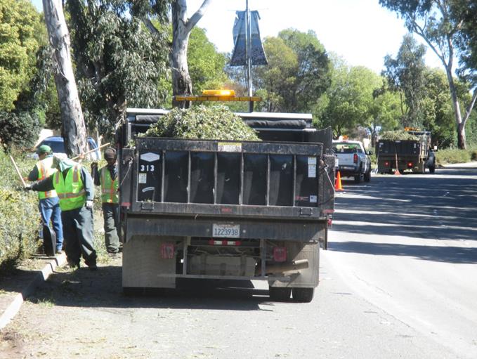 Richmond Parkway Maintenance 03-13-17