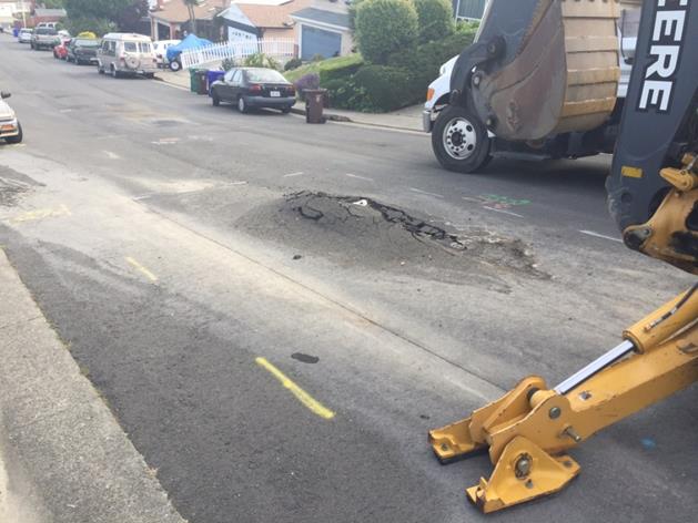 La Miranda Dr. Base Repair #1