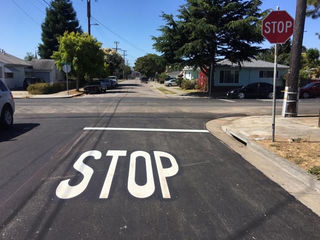 34th Street striping. #2