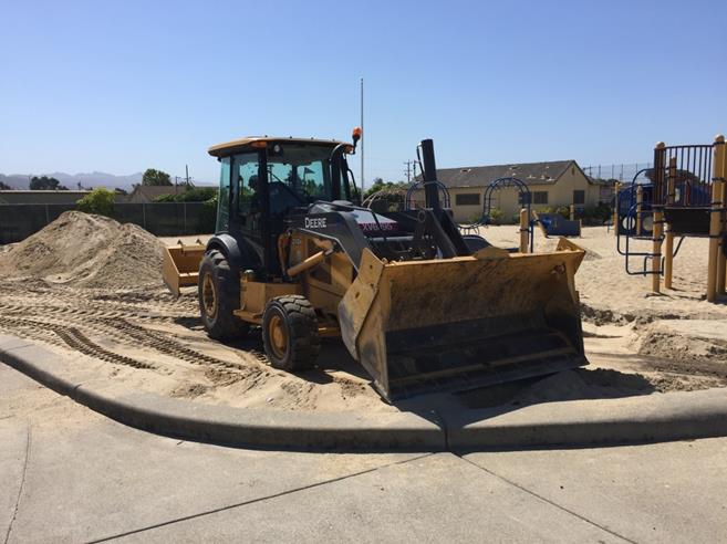 Sand Removal Nicholl Park