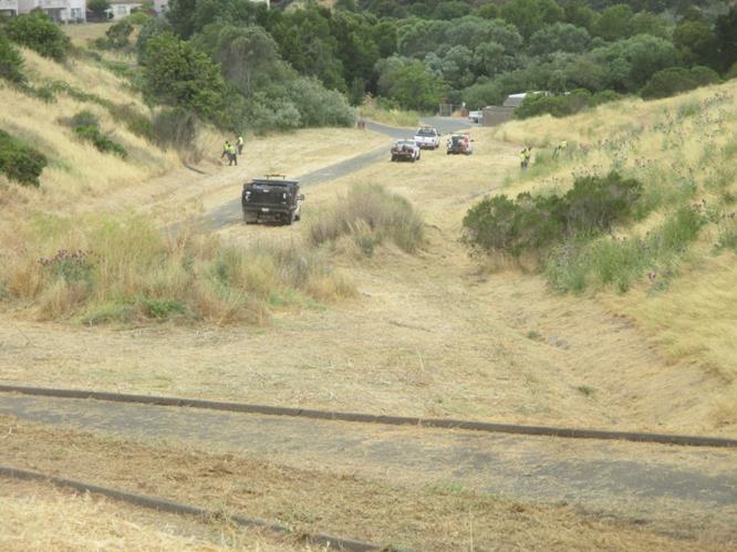 Weed Abatement at Hilltop Lake