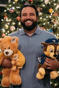 Description: Description: Image may contain: 1 person, smiling, beard