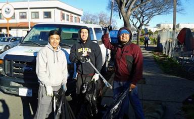 Community bands together to clean up encampment near GRIP