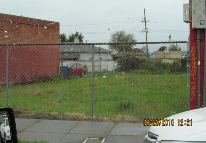 VACANT LOT SAN PABLO AVE 3-20-18