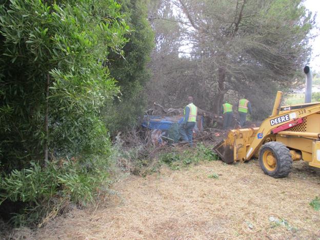 Hilltop Lake Encampment Removal