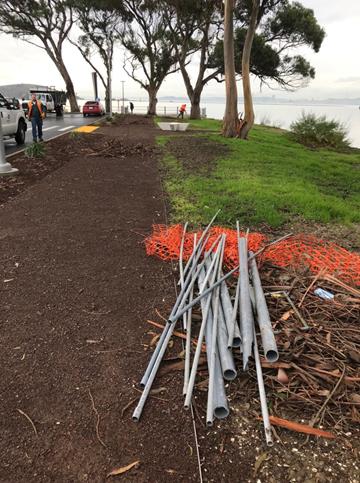 Ferry opening cleanup
