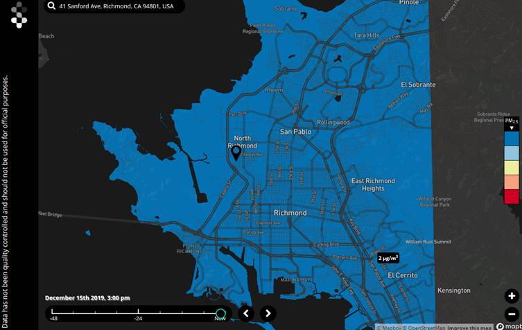 New Richmond Air Quality App - Ramboll Shair