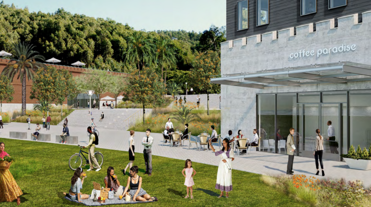 A rendering from part of Orton's proposal.
