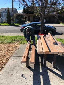 Humbolt Picnic Table Repair