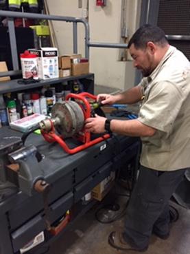 Sewer Snake repair