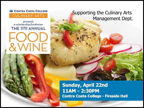 0422 - Contra Costa College - Food and Wine Fundraiser
