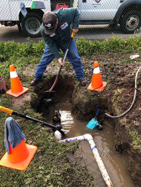 Nicholl Park_Irrigation Repair 1