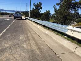 New Guard Rail installed