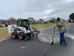 Prep for Speed Humps on Peninsula (4)