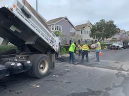 Install Speed Hump on Peninsula (3)