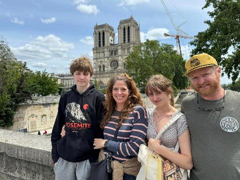 A group of people posing for a photo Description automatically generated