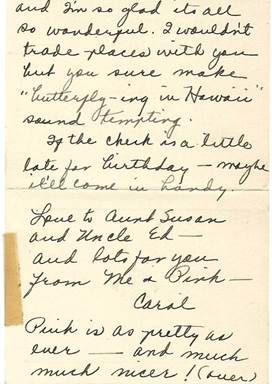 A piece of paper with handwriting Description automatically generated